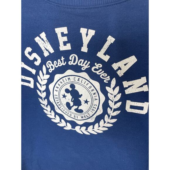 Disney Mickey Mouse Best Day Ever Light Weight Sweatshirt size medium - Picture 2 of 5